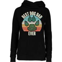 Best Dog Dad Ever Womens Funnel Neck Pullover Hood