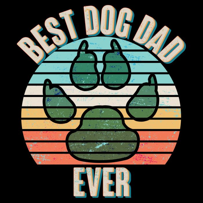 Best Dog Dad Ever 16 in Basic Backpack