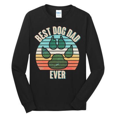 Best Dog Dad Ever Tall Long Sleeve T-Shirt