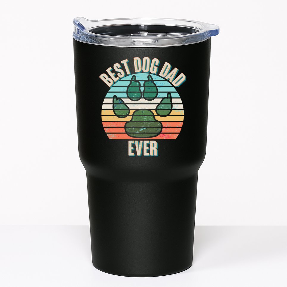 Best Dog Dad Ever Tumbler