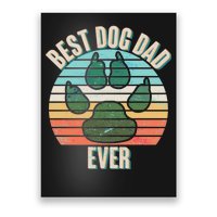 Best Dog Dad Ever Poster