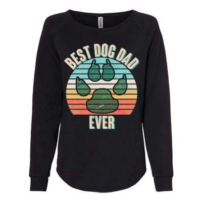 Best Dog Dad Ever Womens California Wash Sweatshirt