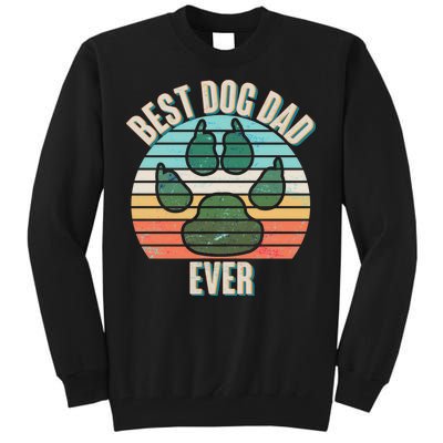 Best Dog Dad Ever Tall Sweatshirt