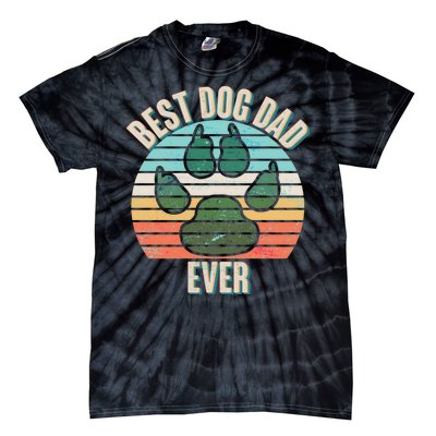 Best Dog Dad Ever Tie-Dye T-Shirt