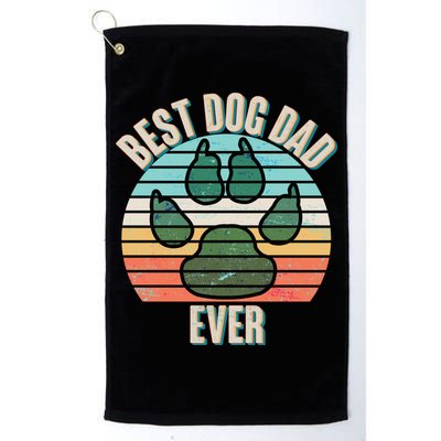 Best Dog Dad Ever Golf Towel