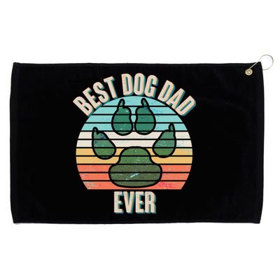 Best Dog Dad Ever Grommeted Golf Towel