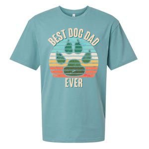 Best Dog Dad Ever Sueded Cloud Jersey T-Shirt