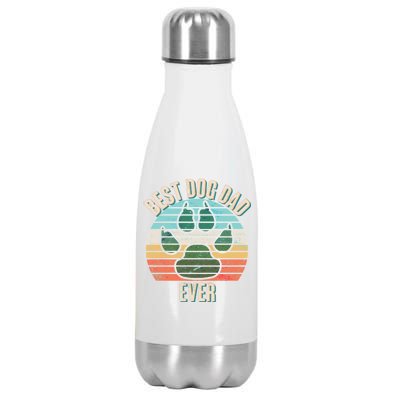 Best Dog Dad Ever Stainless Steel Insulated Water Bottle