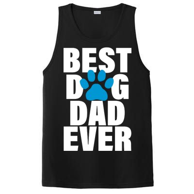 Best Dog Dad Ever Paw PosiCharge Competitor Tank