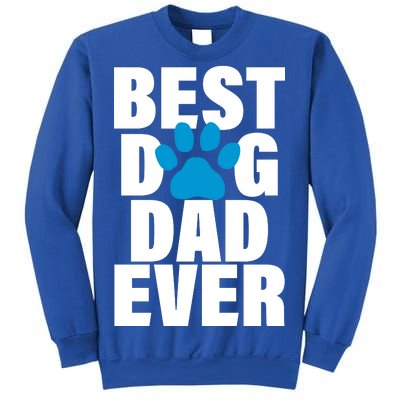 Best Dog Dad Ever Paw Sweatshirt