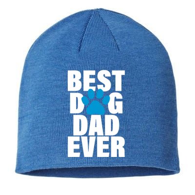 Best Dog Dad Ever Paw Sustainable Beanie