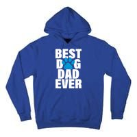 Best Dog Dad Ever Paw Tall Hoodie