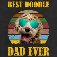 Best Doodle Dad Ever 11oz C Handle Ceramic Mug