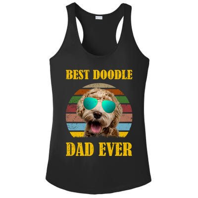 Best Doodle Dad Ever Ladies PosiCharge Competitor Racerback Tank