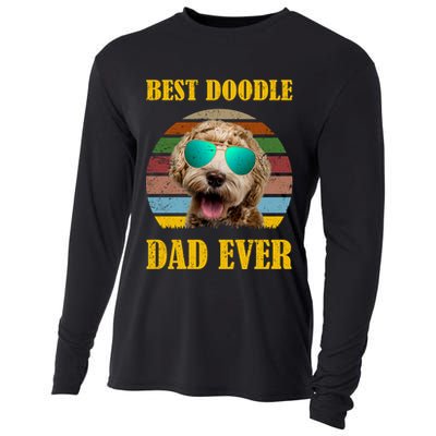 Best Doodle Dad Ever Cooling Performance Long Sleeve Crew