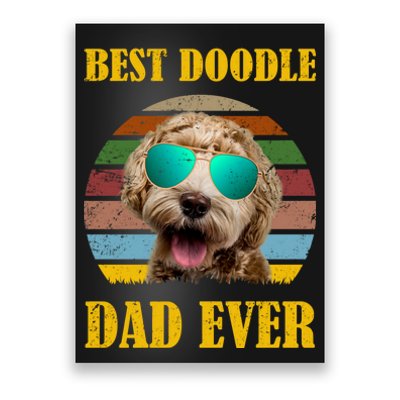 Best Doodle Dad Ever Poster