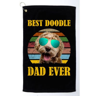 Best Doodle Dad Ever Golf Towel