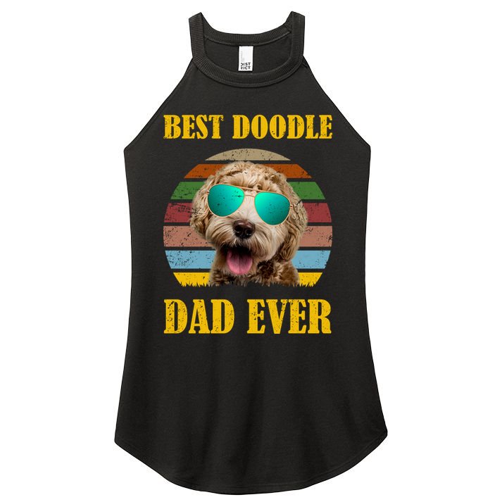 Best Doodle Dad Ever Women's Perfect Tri Rocker Tank