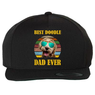 Best Doodle Dad Ever Wool Snapback Cap