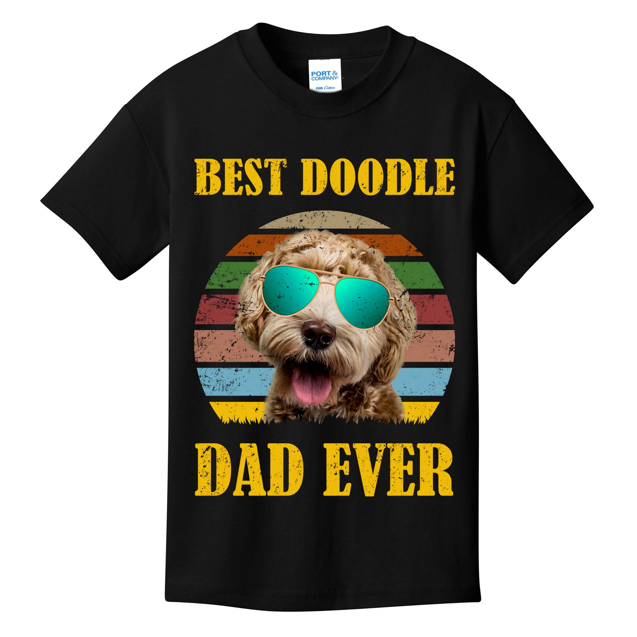 Best Doodle Dad Ever Kids T-Shirt