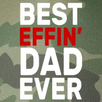 Best Effin Dad Ever Legacy Tie Dye Trucker Hat