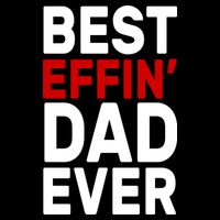 Best Effin Dad Ever Cooling Performance Long Sleeve Crew