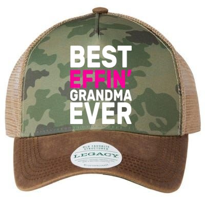 Best Effin Grandma Ever Legacy Tie Dye Trucker Hat