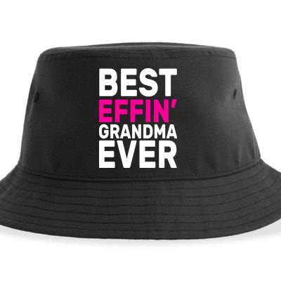 Best Effin Grandma Ever Sustainable Bucket Hat