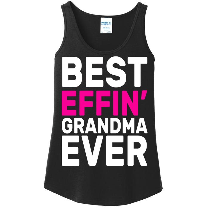 Best Effin Grandma Ever Ladies Essential Tank