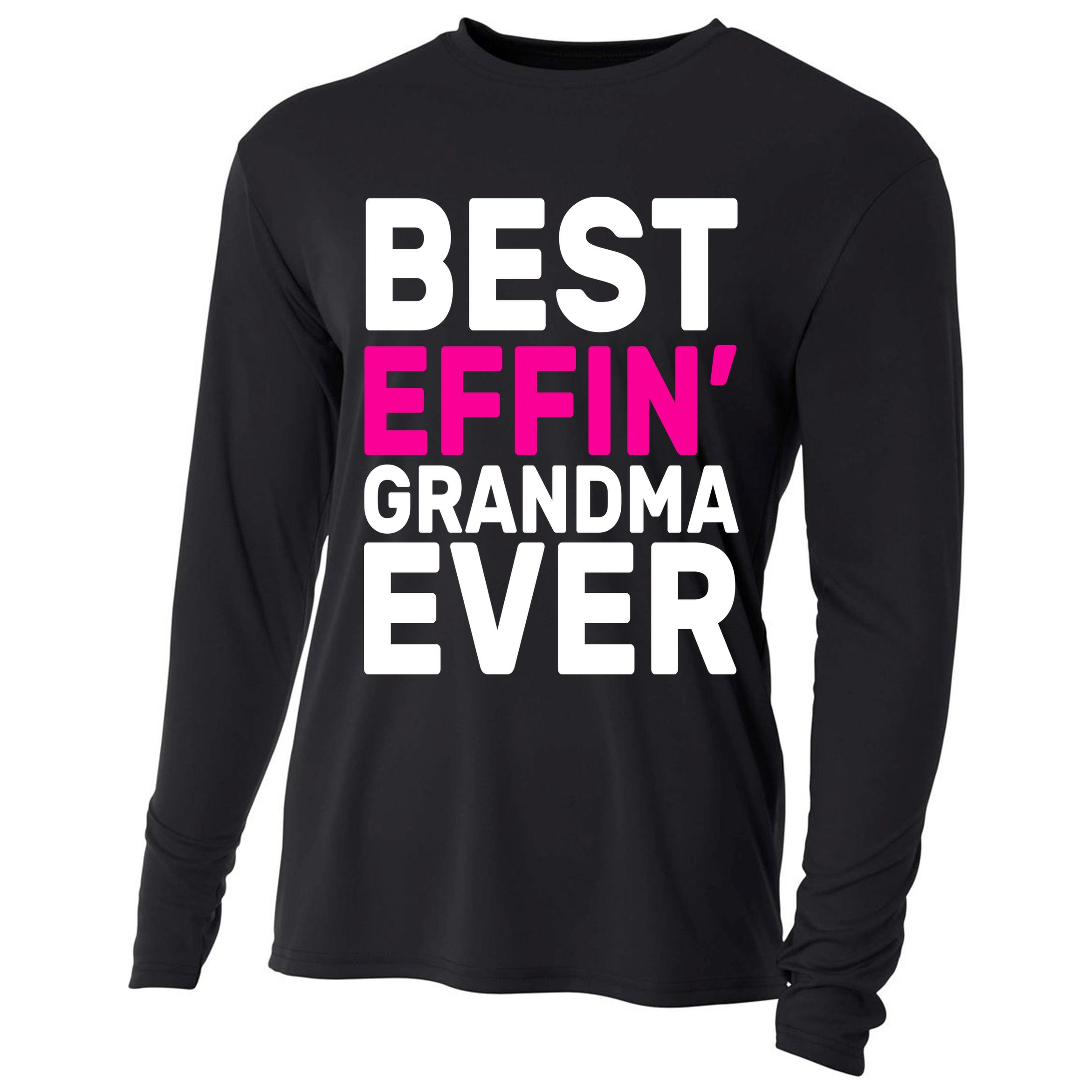 Best Effin Grandma Ever Cooling Performance Long Sleeve Crew