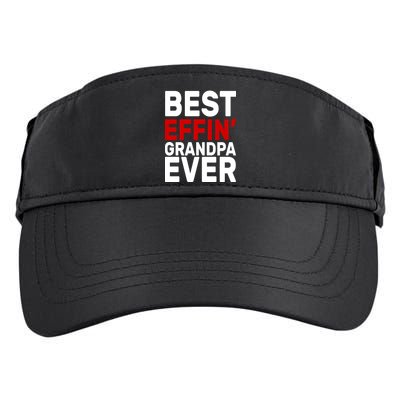 Best Effin Grandpa Ever Adult Drive Performance Visor