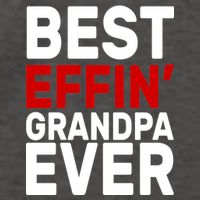 Best Effin Grandpa Ever Vector Backpack
