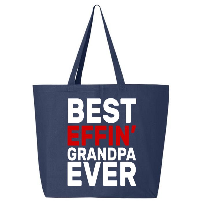 Best Effin Grandpa Ever 25L Jumbo Tote