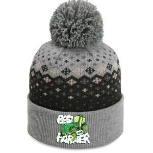 Best Farmer Ever The Baniff Cuffed Pom Beanie