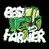 Best Farmer Ever Drawstring Bag