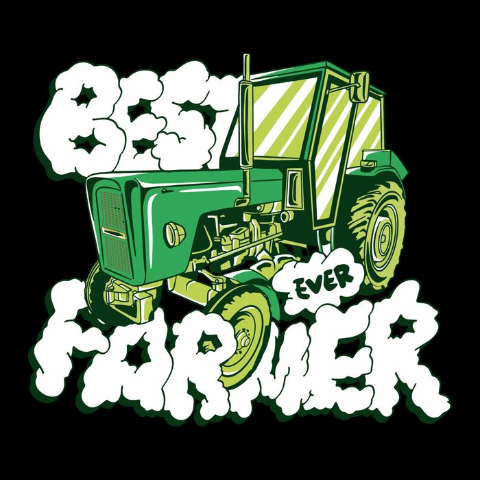 Best Farmer Ever Drawstring Bag