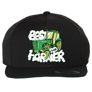 Best Farmer Ever Wool Snapback Cap