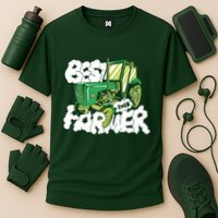 Best Farmer Ever Cooling Performance Crew T-Shirt