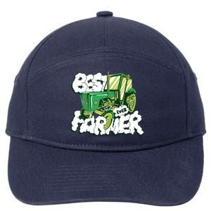 Best Farmer Ever 7-Panel Snapback Hat