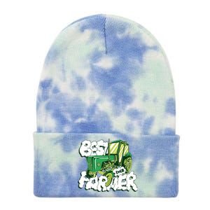 Best Farmer Ever Tie Dye 12in Knit Beanie