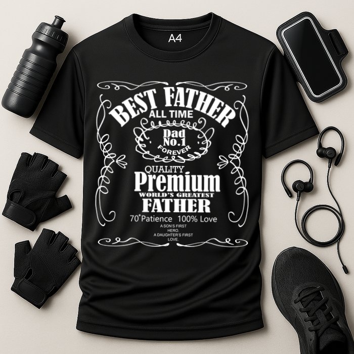 Best Father Off All Time Cooling Performance Crew T-Shirt