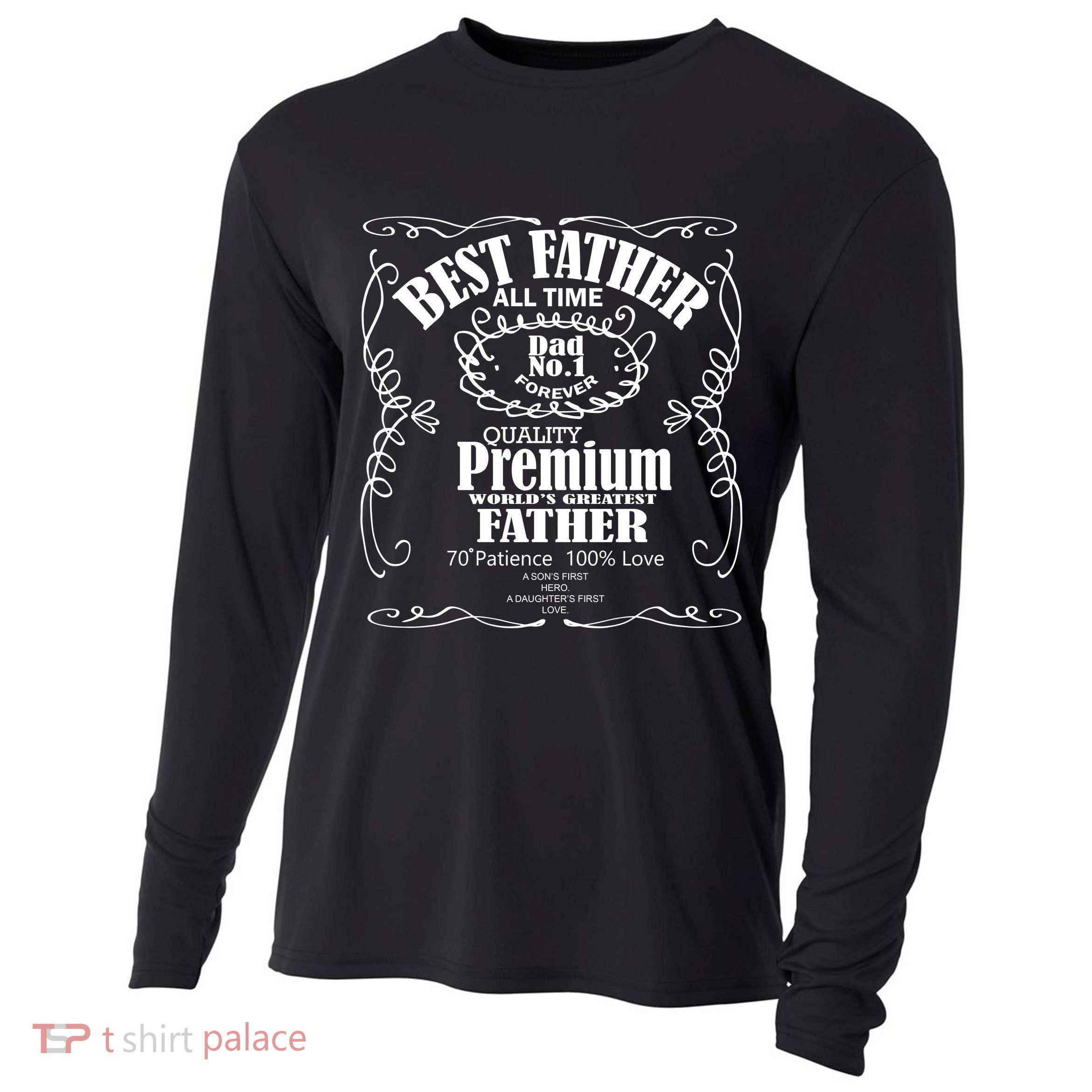 Best Father Off All Time Cooling Performance Long Sleeve Crew