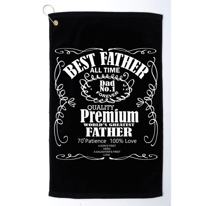 Best Father Off All Time Golf Towel