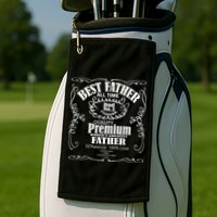 Best Father Off All Time Golf Towel