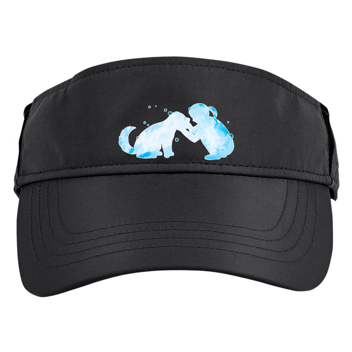 Best Friends Child With Dog Adult Drive Performance Visor