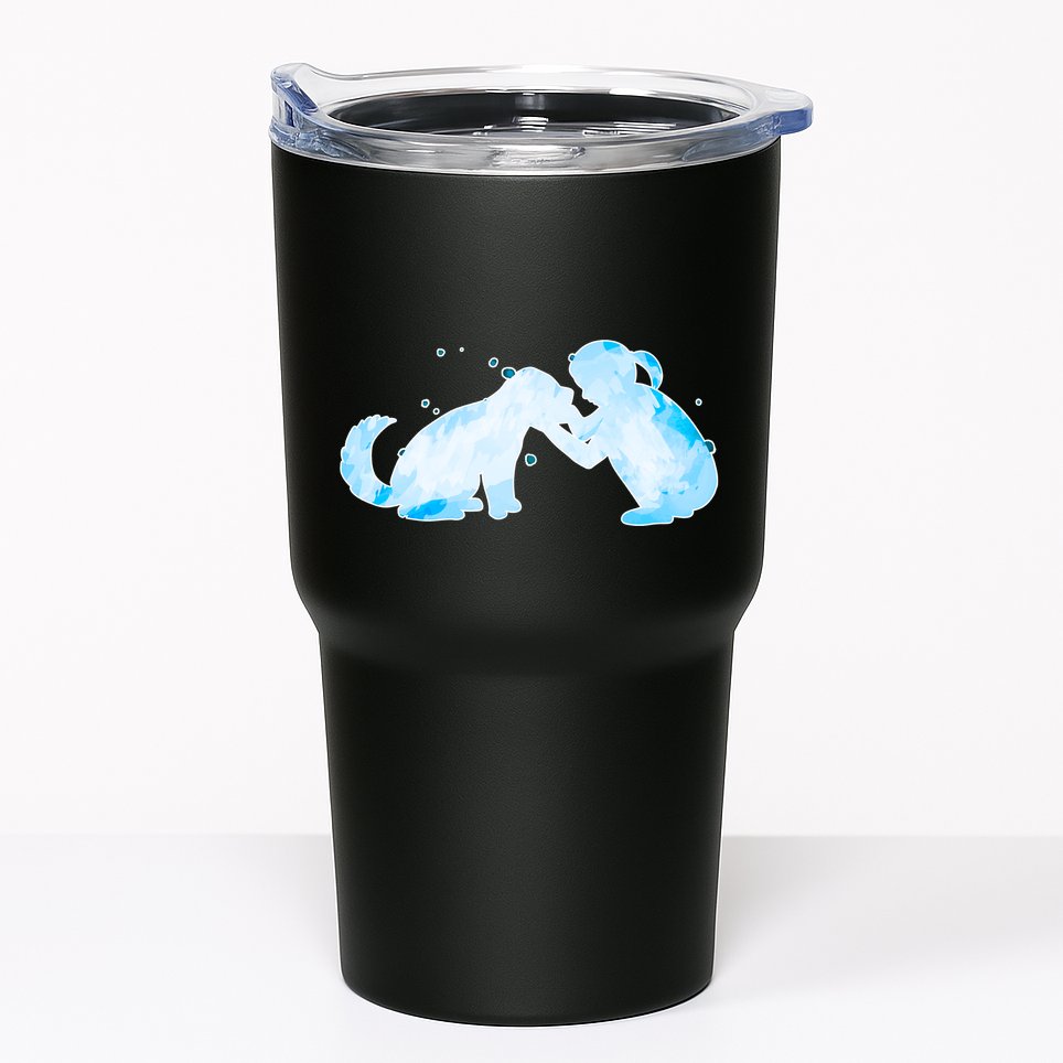 Best Friends Child With Dog Tumbler