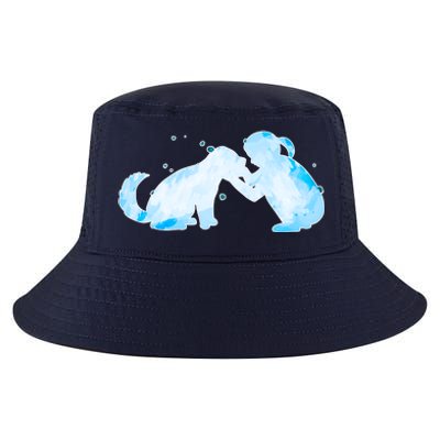 Best Friends Child With Dog Cool Comfort Performance Bucket Hat