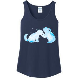 Best Friends Child With Dog Ladies Essential Tank