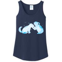 Best Friends Child With Dog Ladies Essential Tank