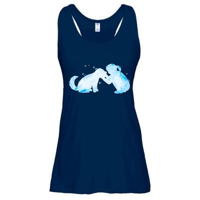 Best Friends Child With Dog Ladies Essential Flowy Tank